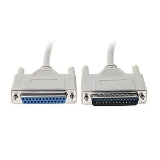 2.6 Meter Male To Female 25 Pin DB25 Parallel Printer Cable