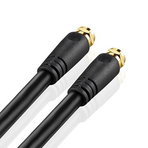 Coaxial Cable with F-Type Connectors Pin Plug Socket - Image 2