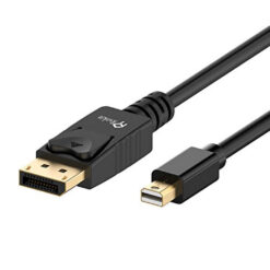 Mini DP To DP Cable Rankie 6FT Gold Mini DisplayPort To DisplayPort