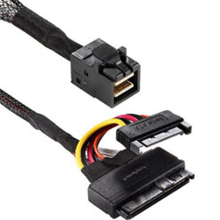 Funtin U2 (SFF-8639) to HD Mini-SAS (SFF-8643) Cable for 2.5