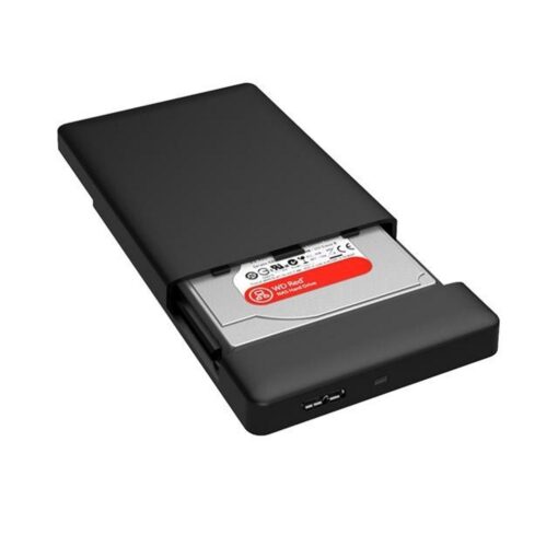 External Hard Drive Enclosure USB 3.0 For 2.5" SATA HDD and SSD – Black - Image 5