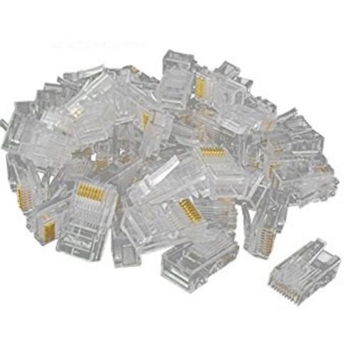 RJ45 Connectors For CAT6 Cable - 50 pieces - Image 2