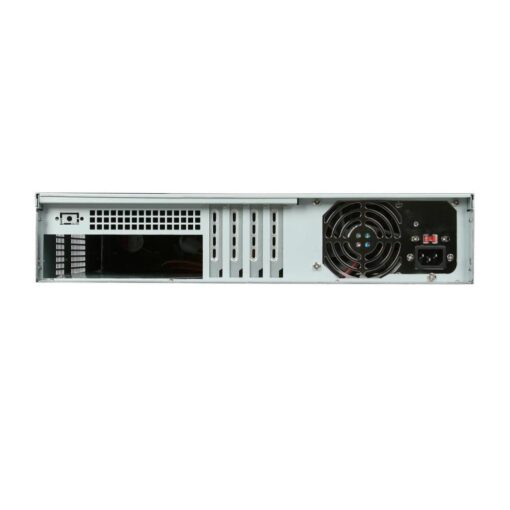 Athena Power RM-2UD220S40 Black 1.2mm Thickness Steel 2U Rackmount Server Case 400W 2 External 5.25" Drive Bays with LED temperature display - Image 5