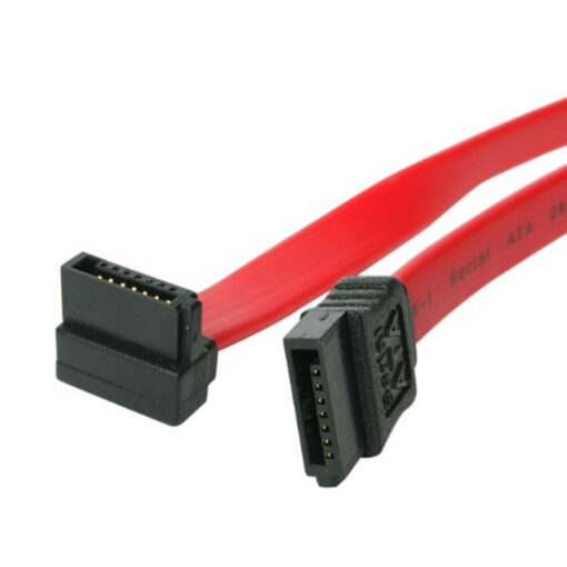 Right Angle SATA Serial ATA Cable - 12-Inches