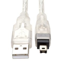 USB To IEEE 1394 4pin FireWire DV Cable Insten 1.8 Meter