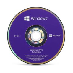 Microsoft Windows 10 Pro 64bit Full Version OEM DVD