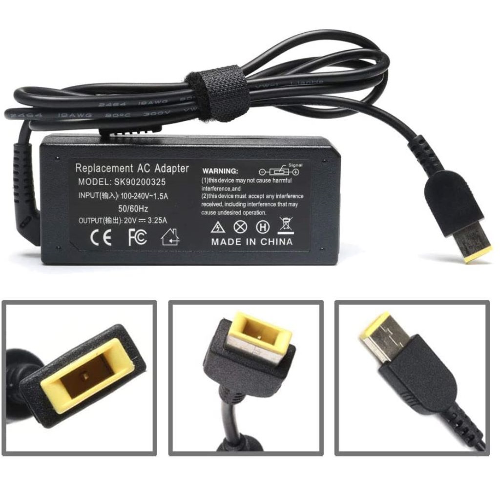 Lenovo Thinkpad Laptop Charger USB Tip