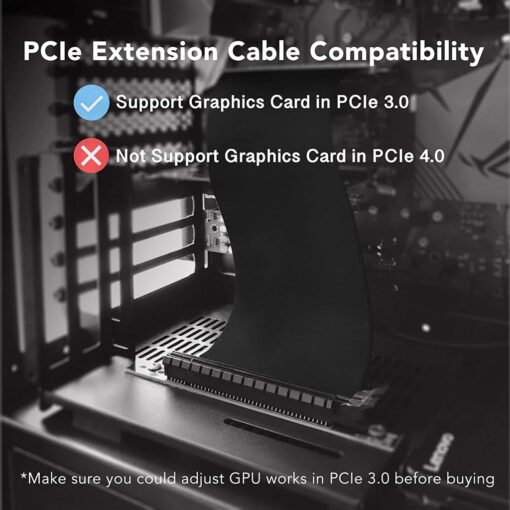 EZDIY-FAB New PCI Express 16x Flexible Cable 05