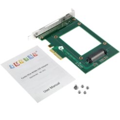 Funtin PCIe NVMe SSD Adapter with U.2 - SFF-8639 - Interface for 2.5 NVMe SSD 10