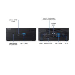 Asus MiniPC PN61 Intel Core i7-8565U CPU 06