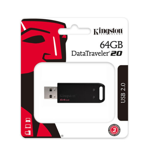 Kingston 64GB DT20 Flash USB 2.0 DT2064GB