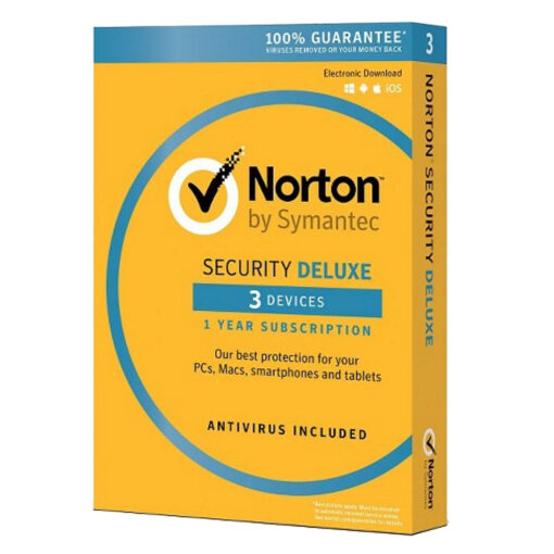 Norton Antivirus Deluxe 3 Devices 1 Year Subscription