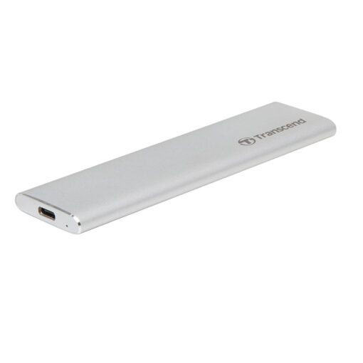 Transcend SSD Enclosure Kit CM80S M.2 SATA To USB 3.1 Gen 1 - Silver 02
