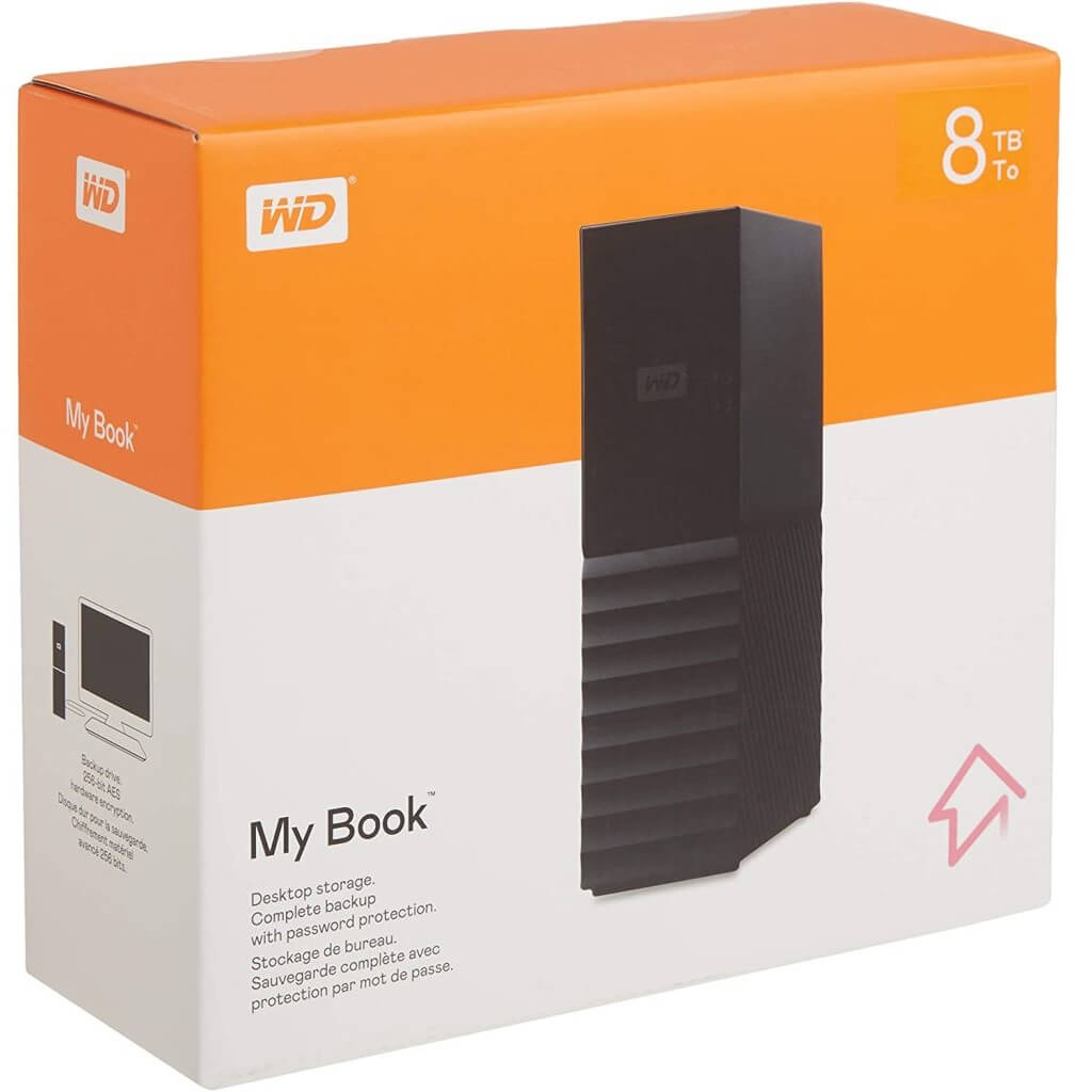 DISQUE DUR HDD EXTERNE 3.5 18TB USB 3.0 WESTERN DIGITA-MY BOOK