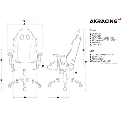 AKRacing California Gaming Chair Laguna - White 09