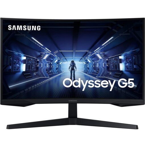 Samsung 27 Odyssey G5 Gaming Monitor with 1000R Curved Screen