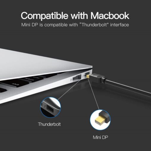 VENTION Mini DisplayPort to DisplayPort Cable DP1.2 - 2 Meter 08