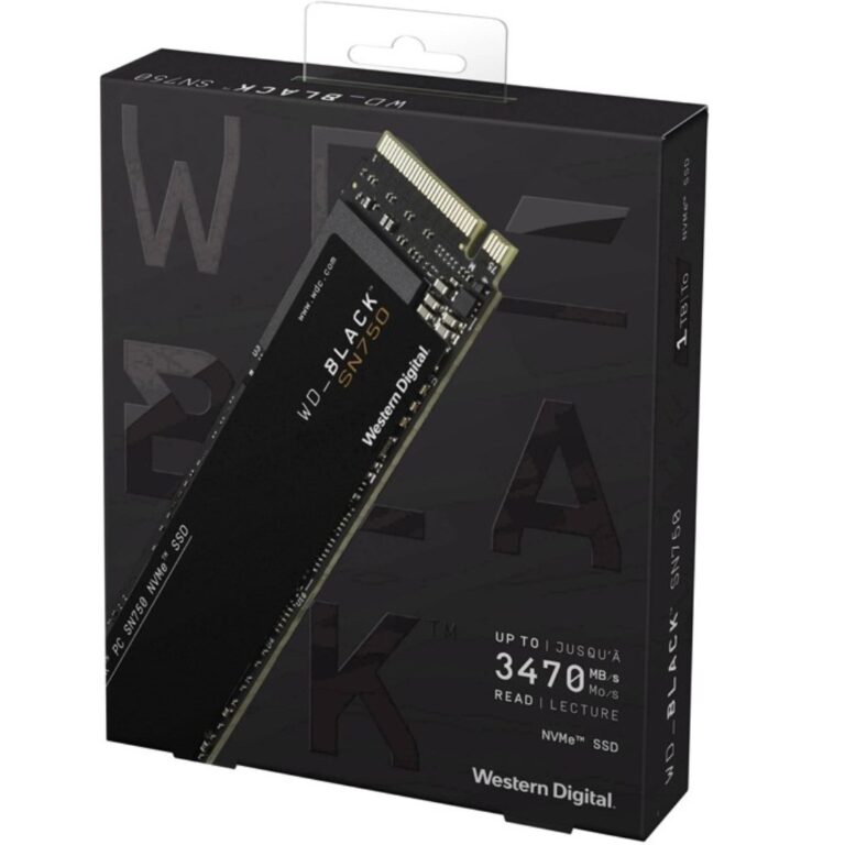 WD Black 1TB SN750 NVMe Internal Gaming SSD | I.T. Megabyte Computers