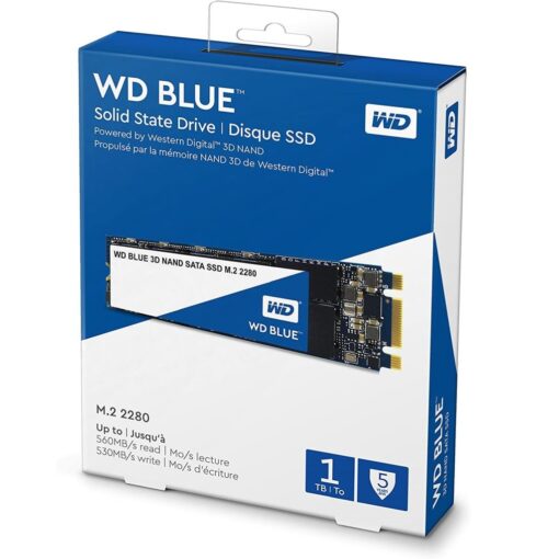 Western Digital 1TB WD Blue 3D Nand M.2 2280 SATA SSD