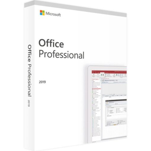 Microsoft Office Professional 2019 - 32-Bit & 64-Bit 1 User 1 Device