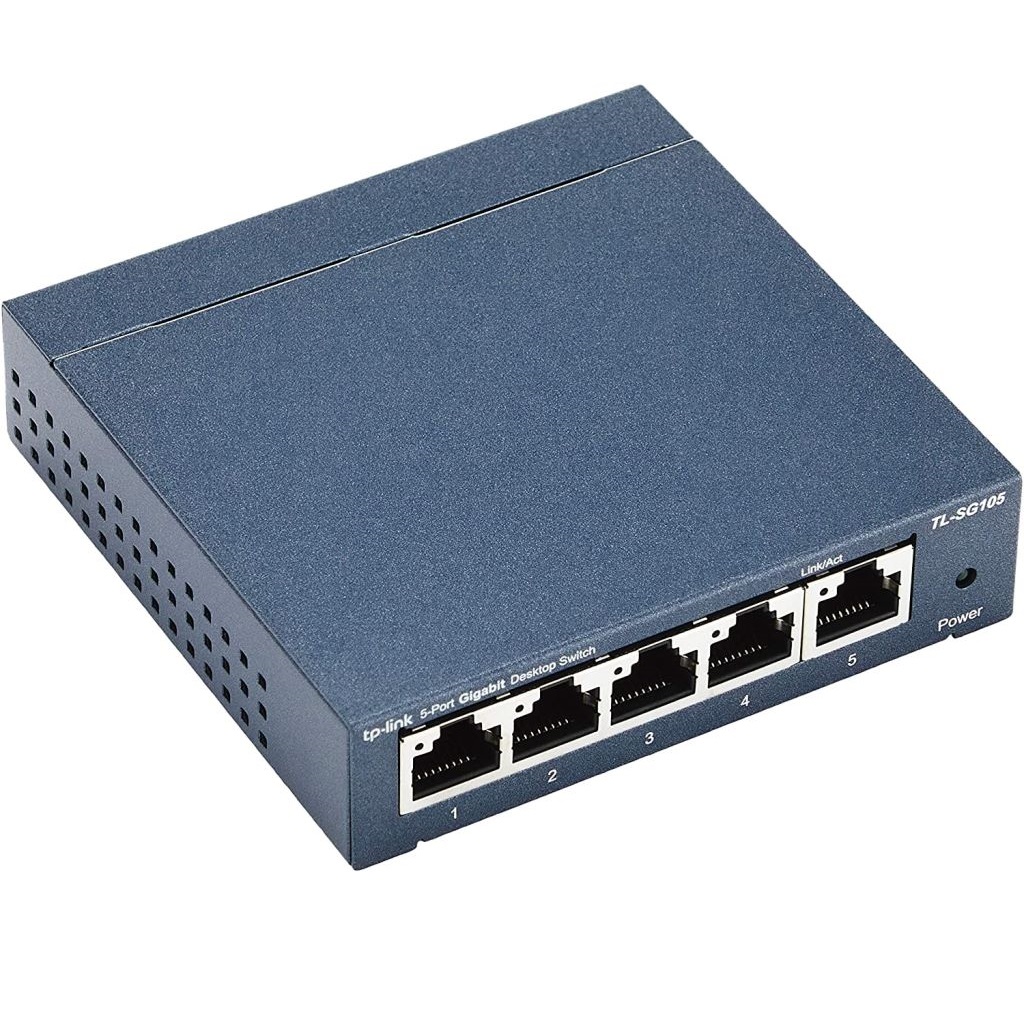 TP-Link TL-SG105 5 Port Gigabit Desktop Switch Metal Casing