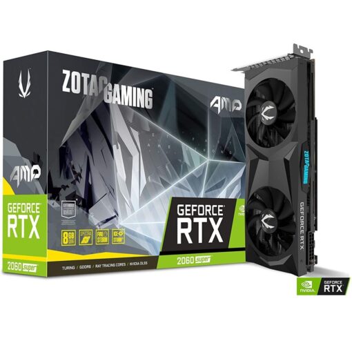 ZOTAC GAMING GeForce RTX 2060 SUPER AMP 8GB GDDR6 256-bit 14Gbps Gaming Graphics Card ZT-T20610D-10P 02