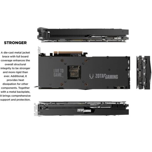 ZOTAC GAMING GeForce RTX 2060 SUPER AMP 8GB GDDR6 256-bit 14Gbps Gaming Graphics Card ZT-T20610D-10P 10