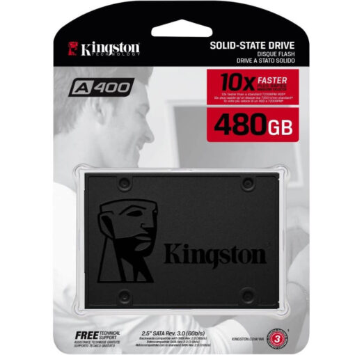 Kingston 480GB A400 SATA 3 2.5 Internal SSD