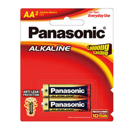 Panasonic AA Alkaline Battery 2 Pack