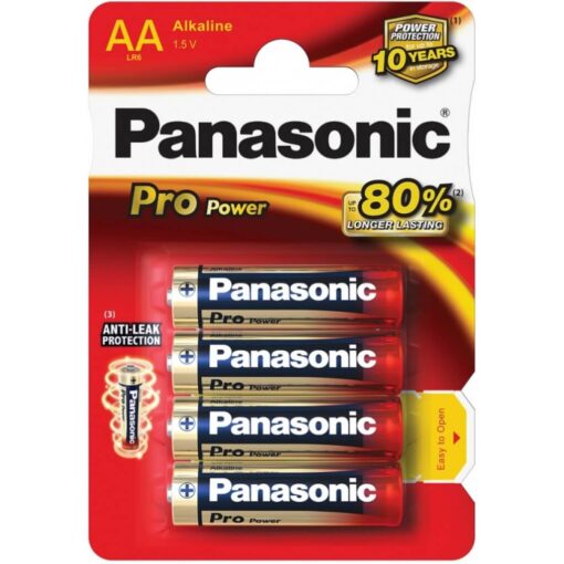 Panasonic AA Battery 4 Pack