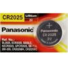 Panasonic CR2025 Lithium 3V Coin Cell Battery
