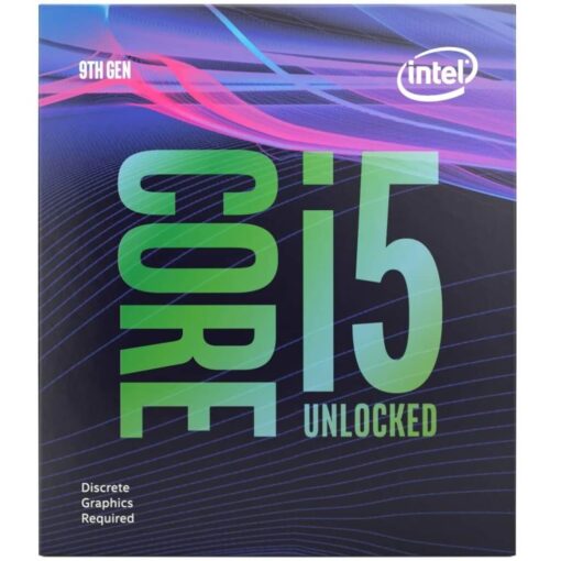 Intel Core i5-9600KF Desktop Processor 6 Cores up to 4.6 GHz Turbo Unlocked Without Processor Graphics LGA1151 300 Series 95W