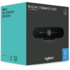 Logitech Brio Ultra HD Webcam For Video Conferencing, Recording, and Streaming - Black