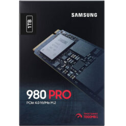 Samsung 980 Pro 1TB PCIe NVMe Gen4 Internal Gaming M.2 SSD