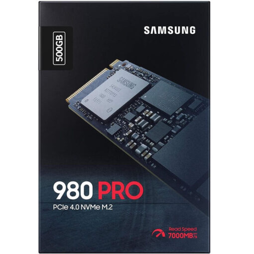 Samsung 980 Pro 500GB PCIe 4.0 NVMe M.2 Internal Gaming SSD