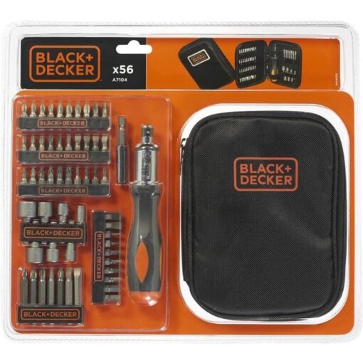 Black & Decker 56 Pieces Ratchet Screwdriver Set A7104-XJ