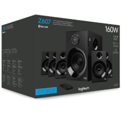 Logitech Z607 160W Wireless Bluetooth 5.1 Surround Speaker System With Subwoofer