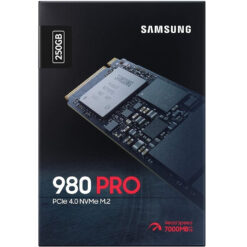 Samsung 980 Pro 250GB PCIe 4.0 NVMe M.2 Internal Gaming SSD