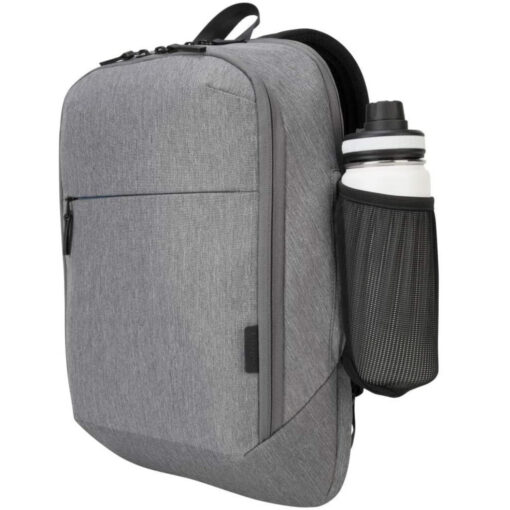 Targus CityLite Pro Modern Compact Convertible Backpack For 12-Inch To 15.6-Inch Laptop - Grey - Image 4