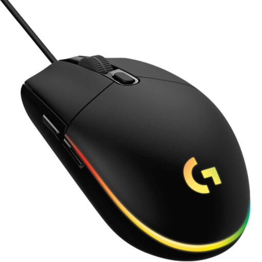 Logitech G203 LIGHTSYNC RGB Wired Gaming Mouse - Black