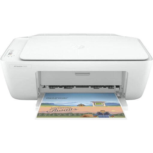 HP DeskJet 2320 All-in-One Color Printer, USB Plug and Print, Scan, and Copy - White