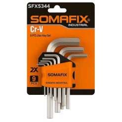 Somafix SFX5344 9 Pcs Hex Key Set