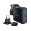 Anker PowerPort III 3-Port 65W Charger - Black