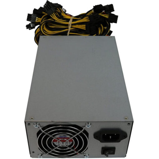 MiningCave Expert Power Supply 2000W Direct 6 Pin to Riser for 8 GPU - Image 6