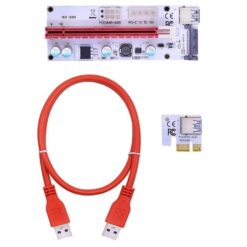 Riser Card Adapter USB 3.0 VER008S PCI-E 1x To 16x Riser Card