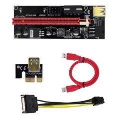 Riser Card Adapter USB 3.0 Ver 009S PCI-E 1x To 16x Powered Riser Card