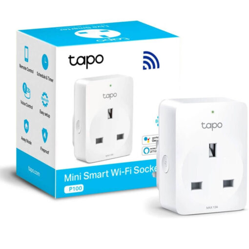 TP-Link Tapo P100 Mini Smart Wi-Fi Socket Works With Google Home Assistant