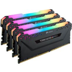 Corsair Vengeance RGB PRO 128GB (4x32GB) DDR4 3600 (PC4-28800) C18 Desktop Memory RAM
