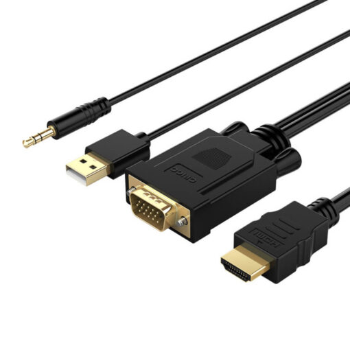 Orico VGA To HDMI Cable With Audio Jack - 3 Meters
