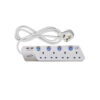 Total AC Power Extension 4 Sockets 2 USB 2m Cord